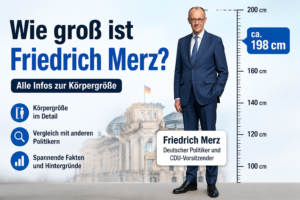 Wie groß ist Friedrich Merz?