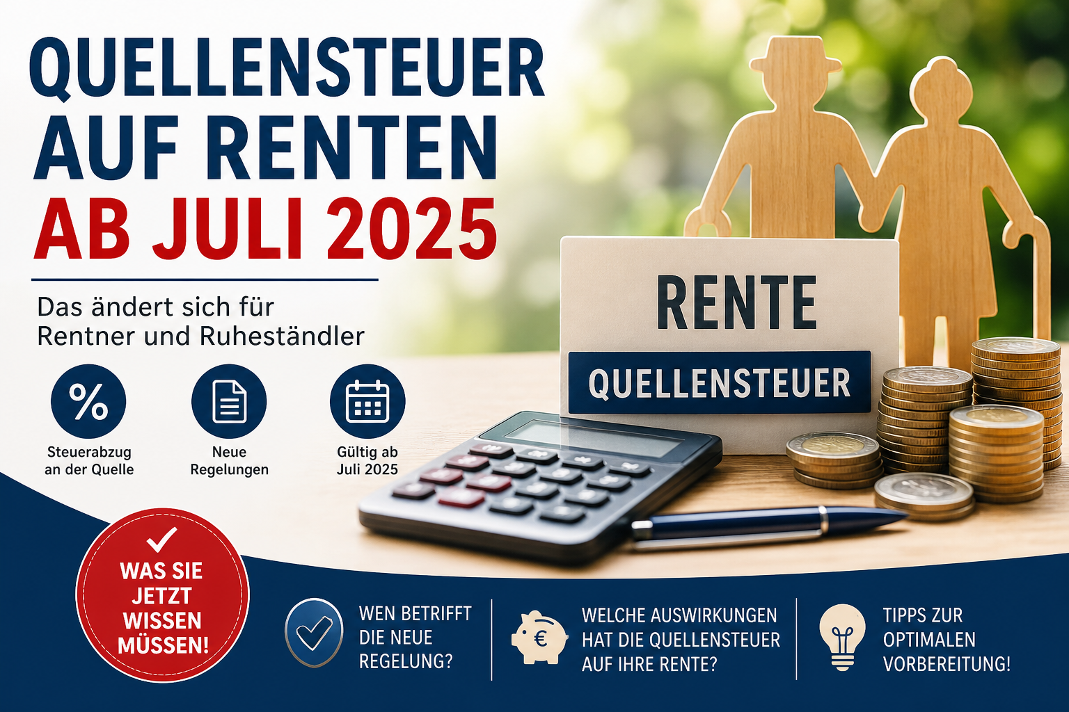 quellensteuer auf renten ab juli 2025