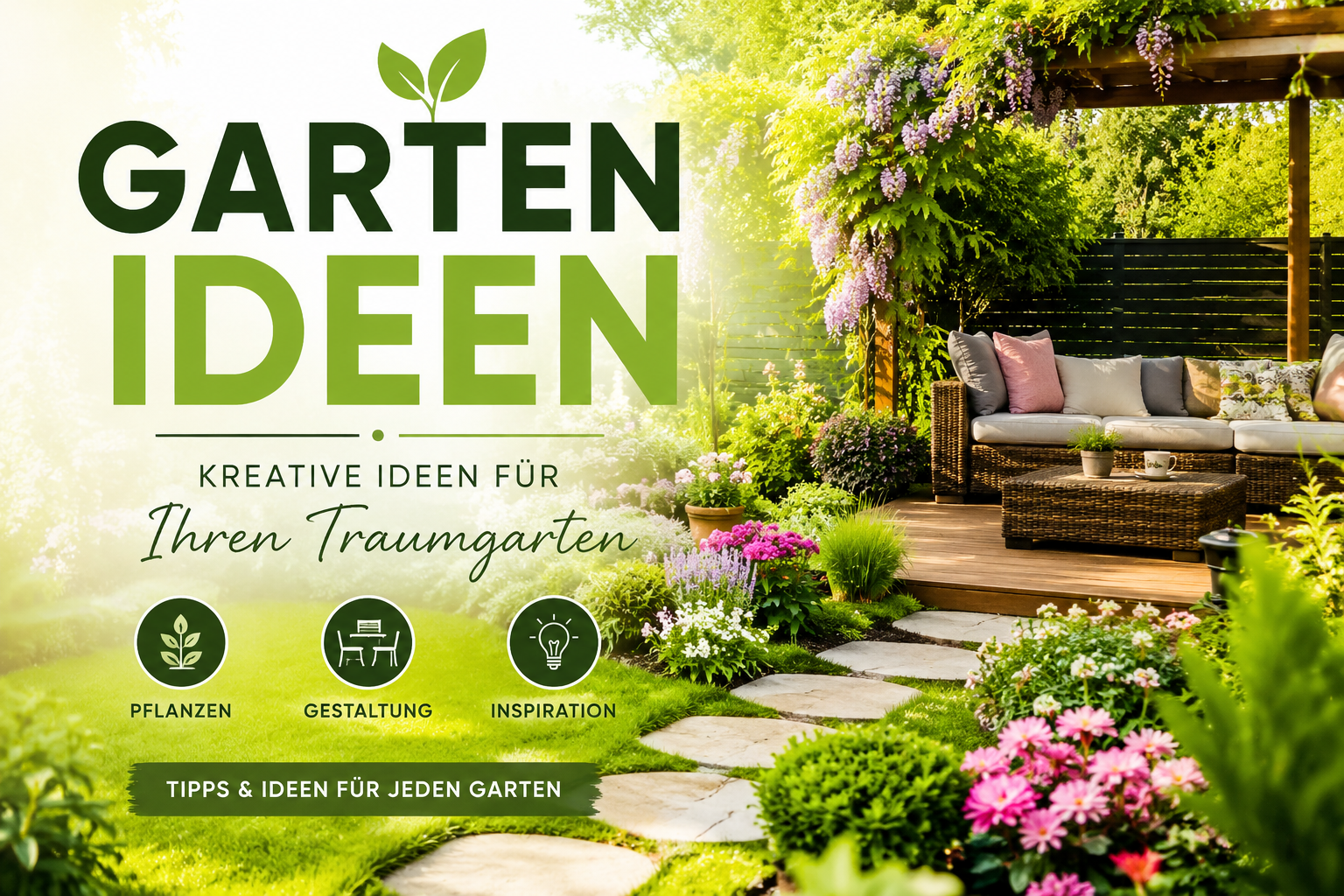 Garten Ideen: Kreative Inspiration für dein Zuhause