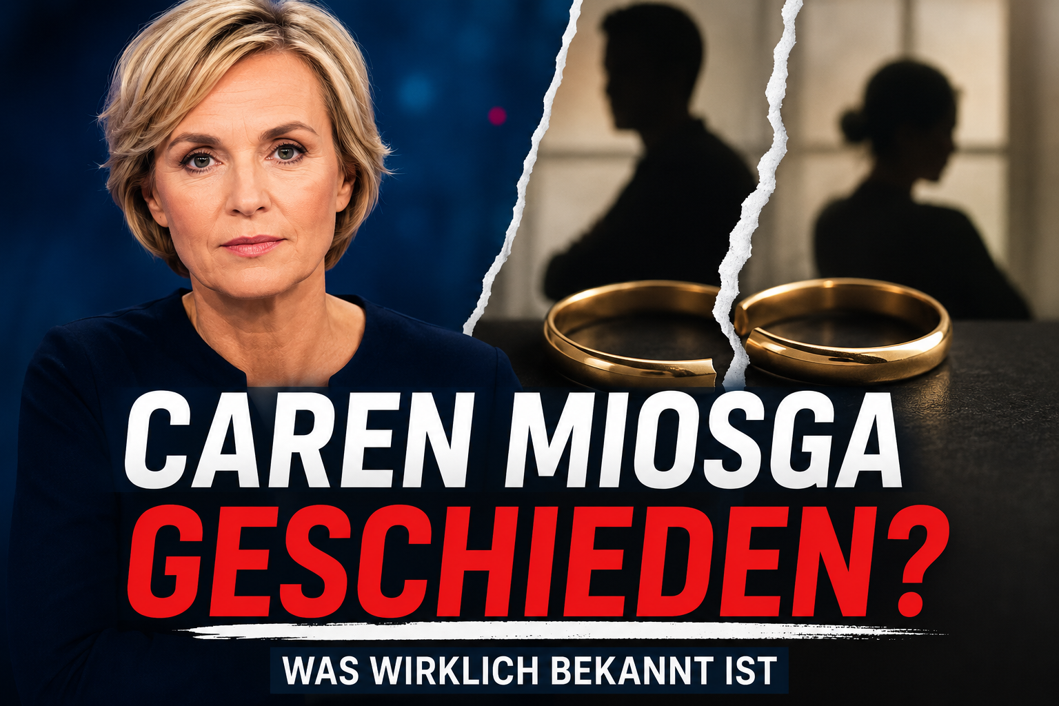 Caren Miosga geschieden – Was wirklich bekannt ist